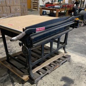 Equipment Lot: Industrial Board Shear / Cutter & Rosback 223A Perforator (Used) Item # UE-022321D (New York)