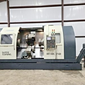 Johnford Super Turning HT-60C-2SD 28.7" x 59" CNC Lathe (Used) Item # UE-061721E (Georgia)