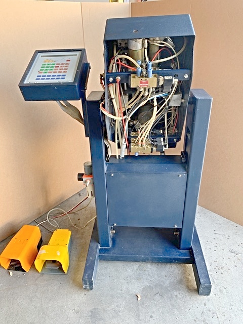 Equipment Lot: Mimaki UV JFX-1631 Plus Flatbed Printer, Mitre-Mite VN4E3 Underpinner, USCutter & Supplies (Used) Item # UE-052021A (California)