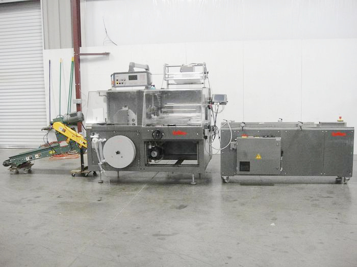 Kallfass Universa 400 NT Automatic Side Sealer Shrink Wrap Machine & In-Feed (used) Item # UE-012622A (North Carolina)