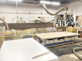 Komo VR1005TT 5 x 9′ CNC Router w/ Multi Spindles (used) Item # UE-020821C (Midwest USA)