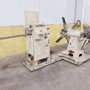 Littell Double End Uncoiler & .010" x 8" Littell Straightener (used) Item # UE-011322N (Ohio)