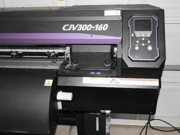 Mimaki CJV300-160 64″ Printer Cutter (Used) Item # UE-012822H (Tennessee)
