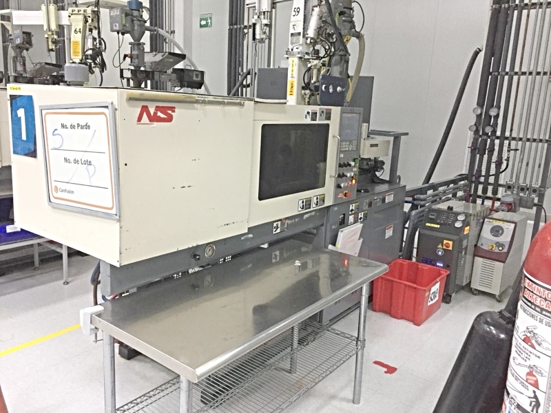 Nissei NS40-5A 45 Ton 1.2 oz Shot Size Injection Molding Machine (Used) Item # UE-050321E (Arizona)