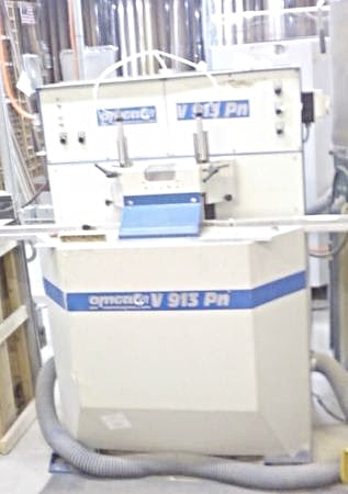 Equipment Lot: Omga V913 Double Miter Saw & Omec 450-M Single Spindle Manual Dovetailer (used) Item # UE-031521D (New Jersey)