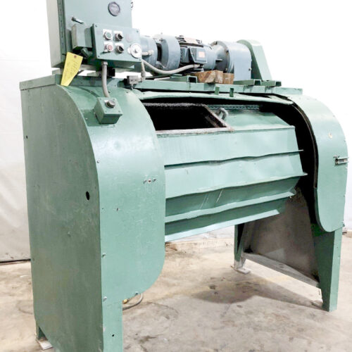 Oakland Rampe Model #HT-3048-2 Powered Horizontal Barrell Tumbler Rotary Finisher (used) Item # UE-012522F (Ohio)