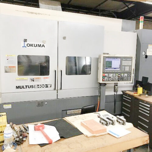 Okuma Multus B400-W CNC Lathe (used) Item # UE-011922D (Arizona)