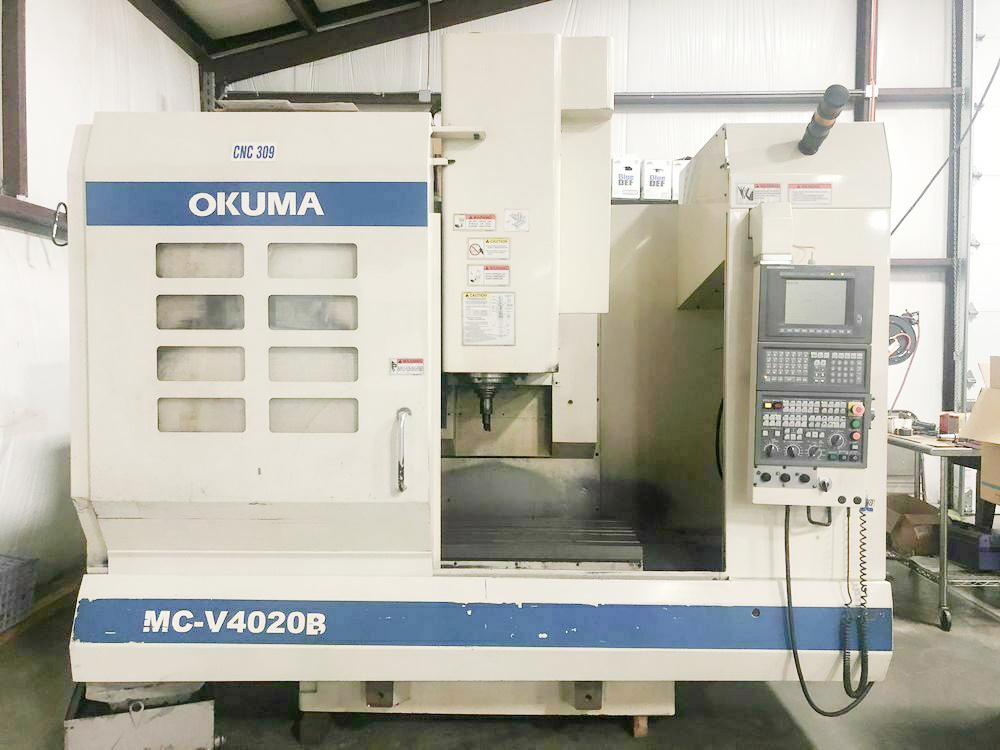 Okuma MC-V4020 CNC Vertical Machining Center (Used) Item # UE-061821E (Georgia)