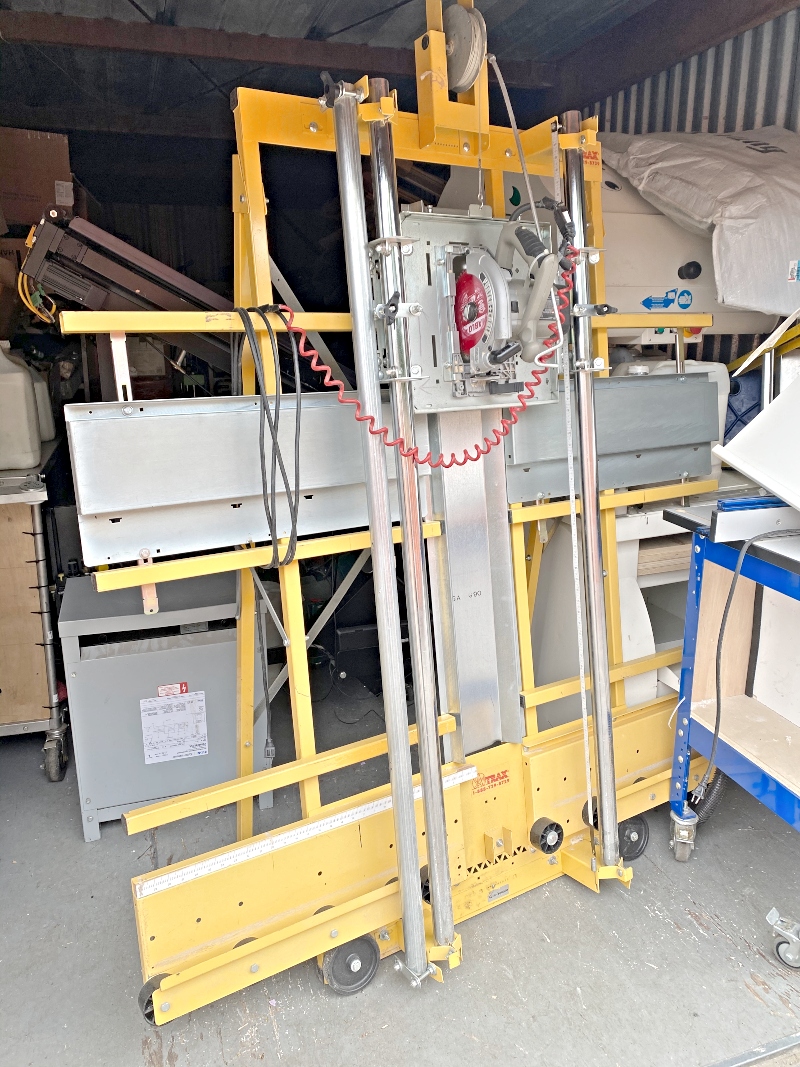 Equipment Lot: Eclipse Mat Cutter, Saw Trax Panel Saw, Photostory Book Machine & Supplies (Used) Item # UE-060921C (New York)