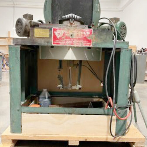 Equipment Lot: Inmes IM-5P Underpinner Joiner & Pistorius MN-200 Double Miter Saw (used) Item # UE-010422A (Rhode Island)