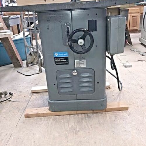 Rockwell 43-350 Shaper (used) Item # UE-060921F (Wisconsin)