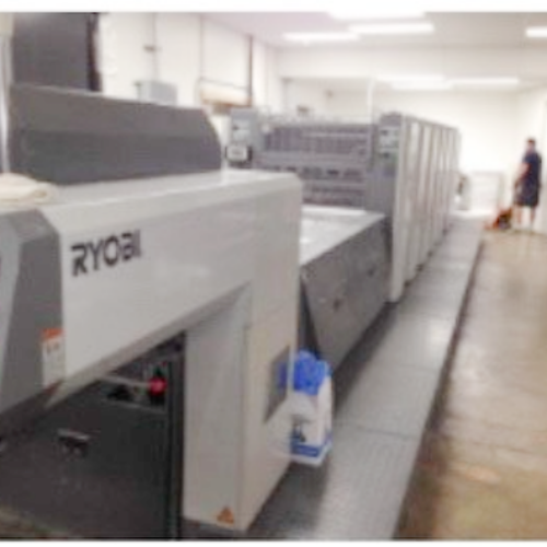 Ryobi 756XLEP Six Color Press w/ Coater and Perfector (used) Item # UE-062121E (Arizona)