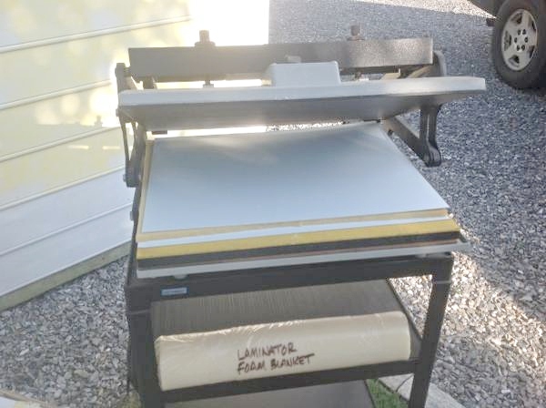 Seal 210M Mechanical Heat Press (used) Item # UE-042021C (Virginia)
