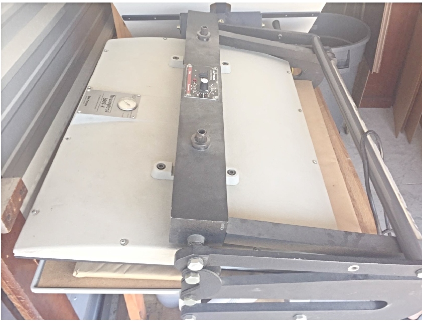 Picture Framing Equipment Lot: Eclipse Mat Cutter, Seal 500 T-X Press, Fletcher Mat Cutter & Supplies (Used) Item # UE-052721E (Michigan)