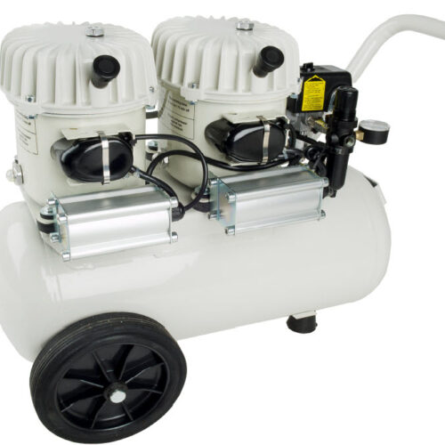 Silent Air Compressor Model 100/24 AL (New w/ Warranty) Item # NE-032521A