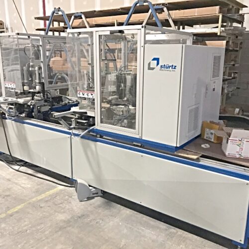 Window / Glass Machinery Lot: Sturtz CNC Vinyl Window Corner Cleaner, Besten Glass Application Table, Vinyl Window Assembly Rack, Fletcher 3000 Multi Material Cutter (Used) Item # UE-041321B (Ohio)