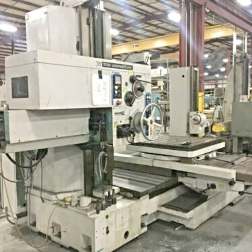 Tos W 75 Horizontal Boring Mill w/ Rotary Table (Used) Item # UE-061721C (Florida)