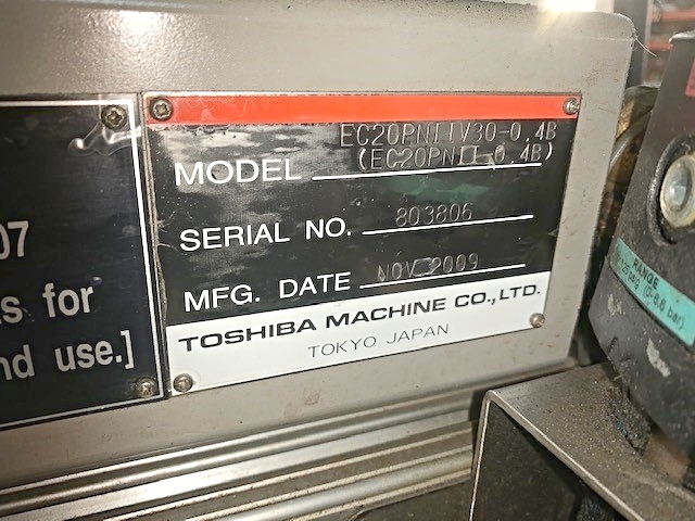 Toshiba Injection Molding Machine (Used) Item # UE-032321D (Illinois)