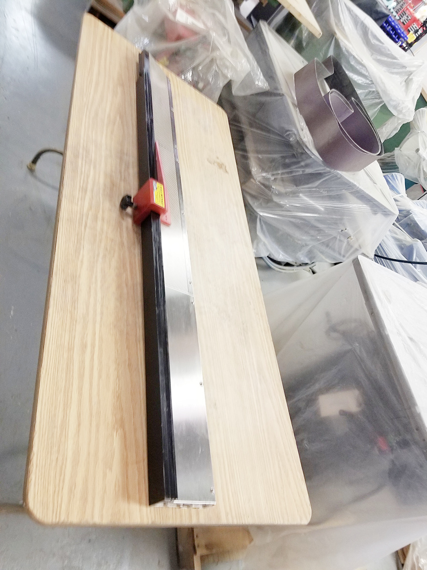 Visi-Miter Fence / Measuring Table / Measuring Arm for Pistorius Saw (Used) Item # NE-061621C (Wisconsin)
