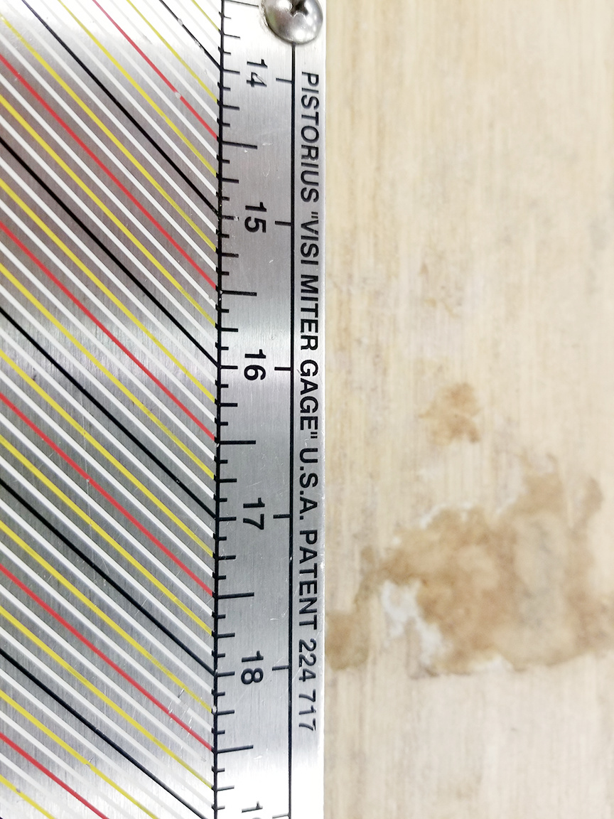 Visi-Miter Fence / Measuring Table / Measuring Arm for Pistorius Saw (Used) Item # NE-061621C (Wisconsin)