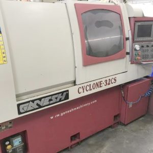 Ganesh Cyclone-32CS CNC Lathe (Used) Item # UE-032521C (Arizona)