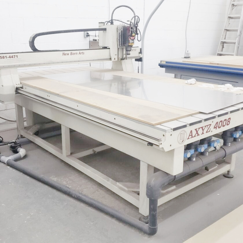 AXYZ 4008 CNC Router (used) Item # UE-021122N (Canada)