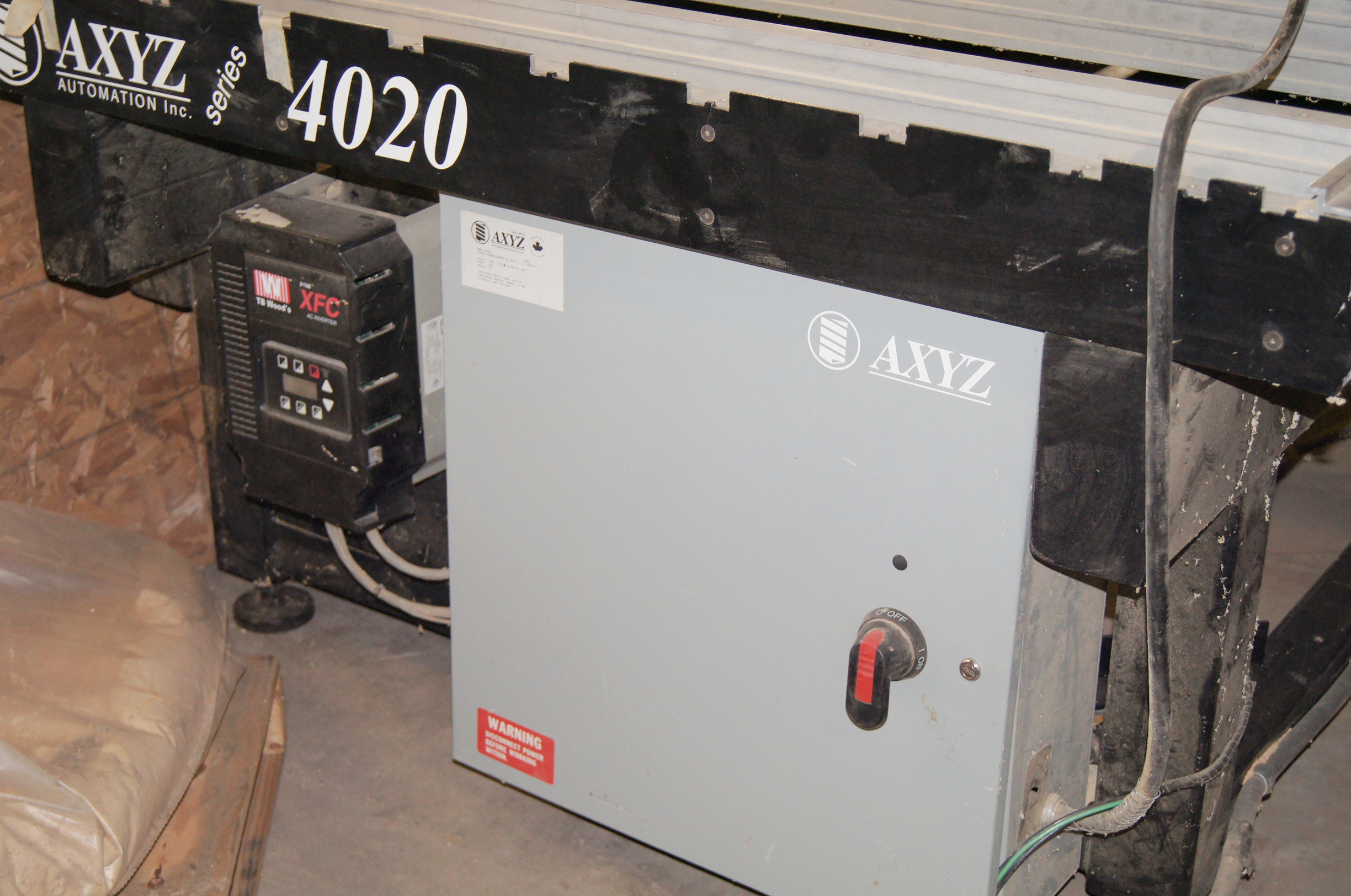AXYZ Model 4020 CNC Router (used) Item # UE-062421E (Illinois)