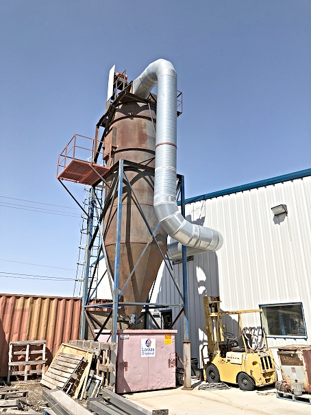 CFM Outdoor Dust Collector System (Used) Item # UE-102720I (Canada)