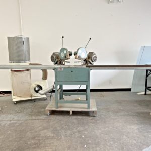 Equipment Lot: GAPP Stretch Master Production Canvas Stretcher & Fletcher AMP U400 Frame Joiner (Used) Item # UE-121120E (Arizona)