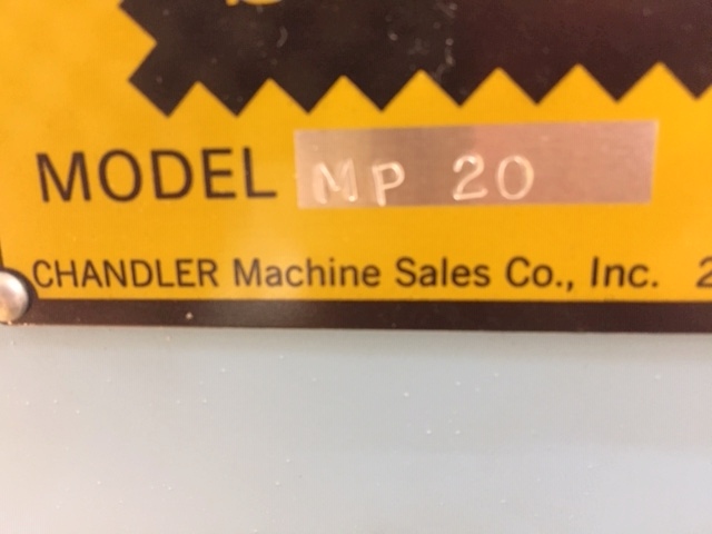 Chandler Swatch-Master Model MP20 & Chandler Model CD1R Swatch Drill (used) Item # UE-101920B (Florida)