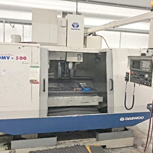 Daewoo DMV-500 CNC Vertical Machining Center (used) Item # UE-110920G (Arizona)