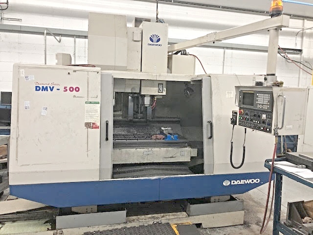 Daewoo DMV-500 CNC Vertical Machining Center (used) Item # UE-110920G (Arizona)