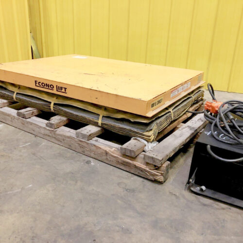 Econolift Hydraulic Scissor Lift Table (used) Item # UE-020922A (Ohio)