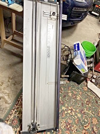 Picture Framing Equipment Lot: Seal Masterpiece 500T Mechanical Heat Press & Fletcher 2000 48″ Mat Cutter (Used) Item # UE-122820D (Colorado)