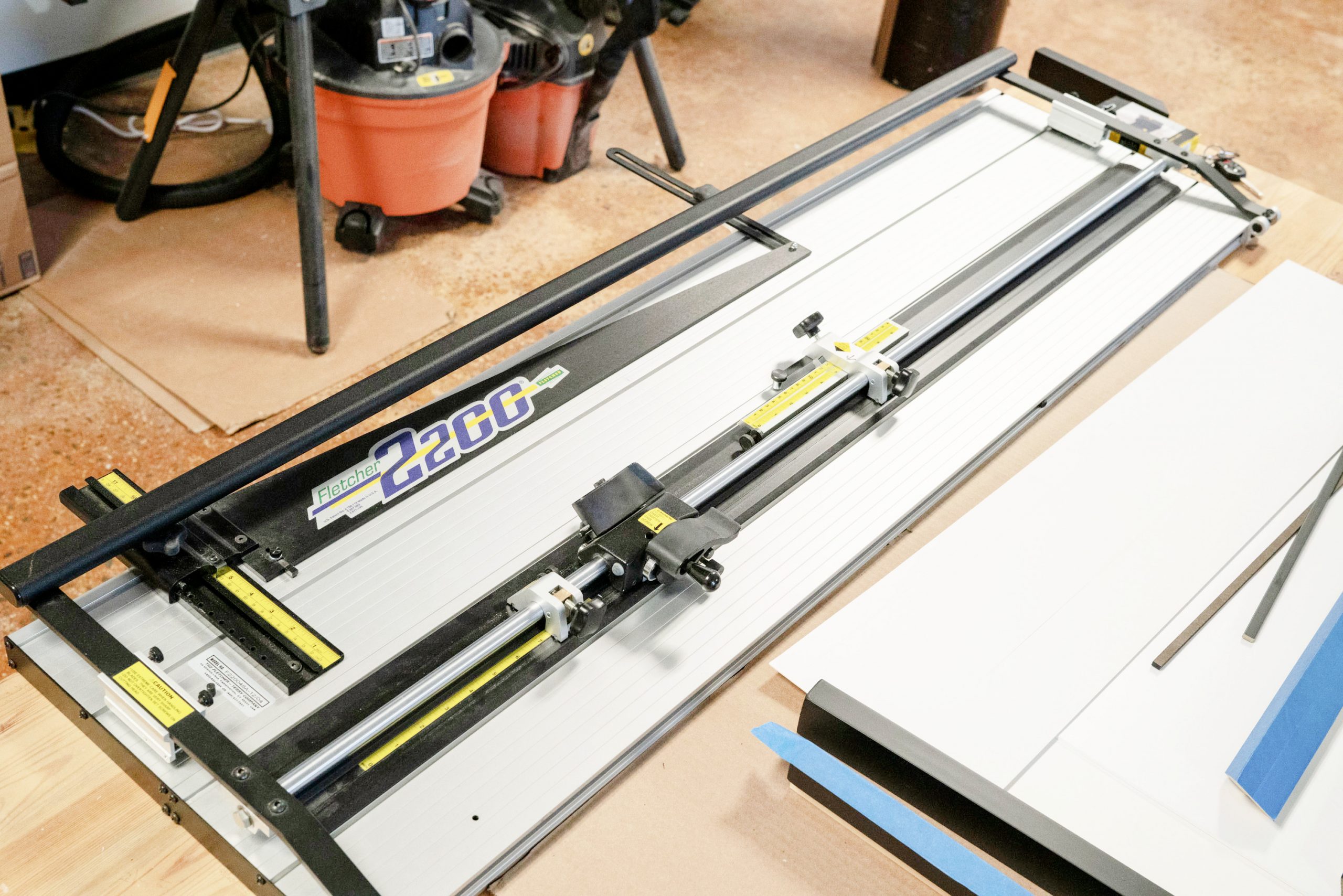 Used Fletcher Terry 2200 48" Mat Cutter Picture Framer Equipment