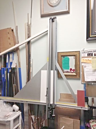 Picture Framing Equipment Lot: Wizard 8000 CMC Mat Cutter, Mitre Mite VN42 Vnailer, Fletcher 3000 Cutter, Fletcher 2100 Cutter & Supplies (Used) Item # UE-111320D (Georgia)