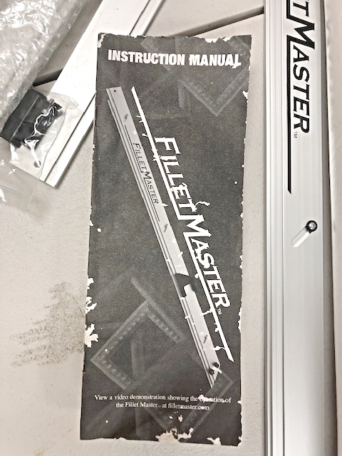 Fletcher Fillet Cutter / Chopper &  FilletMaster Measurement System / Guide to Cut Fillet for Framing (used) Item # UE-010821A (California)