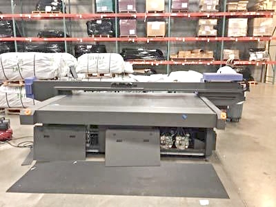 Flora PPE2512 UV Flatbed Inkjet Printer (used) Item # UE-092320E (Texas)