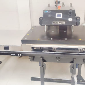 Equipment Lot: Geo Knight MAXI-3242AT Twin Shuttle Press, Tennsmith Pneumatic 52" Shear & Fletcher AMP Alfamachine VN144 (U400) Joiner (Used) Item # UE-020322I (Colorado)