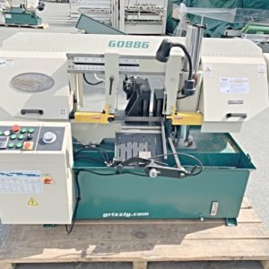 Grizzly 12" x 14" Auto Feed & Lift Metal Cutting Bandsaw (Used) Item # UE-102820E (Canada)