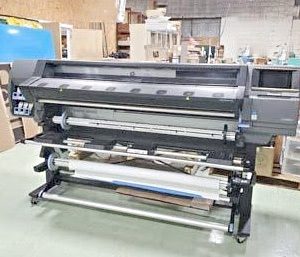 Hewlett-Packard Latex 360 Roll to Roll Latex Printer (used) Item # UE-111120G (Maryland)