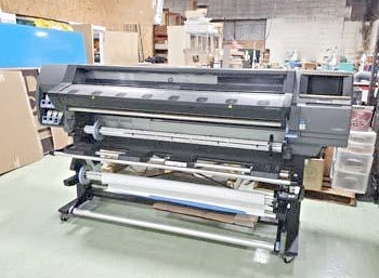 Hewlett-Packard Latex 360 Roll to Roll Latex Printer (used) Item # UE-111120G (Maryland)