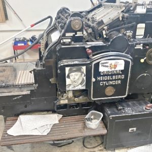 Heidelberg 20" x 28" Cylinder Die Cutter (Used) Item # UE-102820H (North Carolina)
