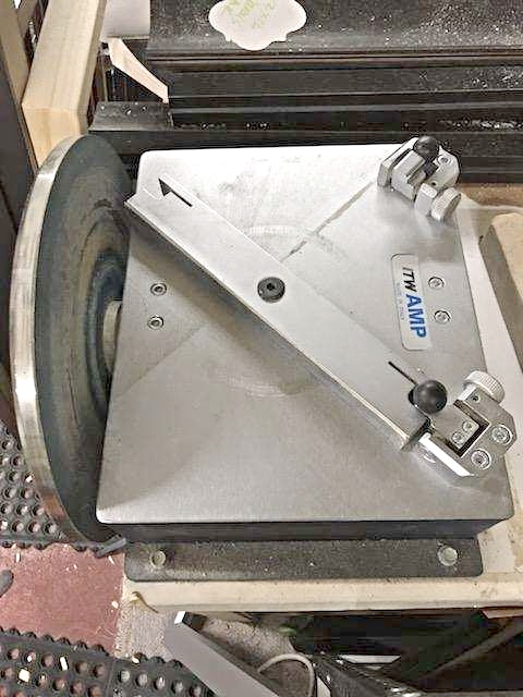 Equipment Lot: ITW AMP Sander, Vacuseal 4468H Vacuum Press, Cassese CS200, Fletcher 6100 CMC, Fletcher Cutter  (Used) Item # UE-121620A (New Hampshire)