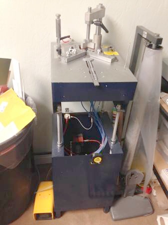 Picture Framing Equipment Lot: Wizard 8000 CMC Mat Cutter, Mitre Mite VN42 Vnailer, Fletcher 3000 Cutter, Fletcher 2100 Cutter & Supplies (Used) Item # UE-111320D (Georgia)