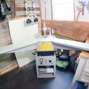 Picture Framing Equipment Lot: Inmes IM-5P Joiner & Logan 48" Manual Mat Cutter (Used) Item # UE-062821E (Florida)