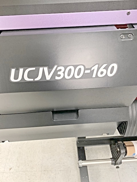 Mimaki UCJV300-160 Wide Format Printer (used) Item # UE-101320A (Illinois)