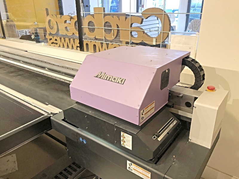 Mimaki JFX200-2513 UV Flatbed Printer (used) Item # UE-012621A (Canada)