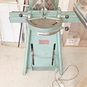 Picture Framing Equipment Lot: Morso Chopper, Keeton Mat Cutter & Framing Vise (Used) Item # UE-101920F (South Carolina)