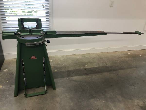 Picture Framing Equipment Lot: Vacuseal 4468H Press, Morso Chopper, Fletcher 3000 Cutter & Supplies (Used) Item # UE-062921C (Tennessee)